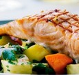 Grillstegt laks med nordisk rodmix