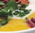 Gulerodssuppe med kerneboller